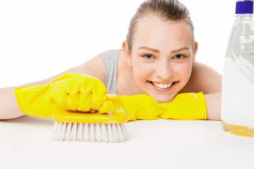 Waste disposal and governing law terms for carpet cleaners