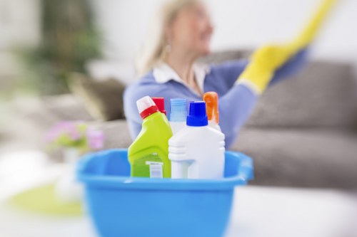 Deep upholstery cleaning removing stains from a sofa in Rayners Lane