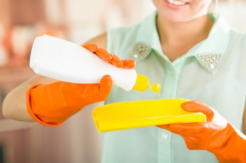 Local mattress cleaning service in Rayners Lane treating a foam mattress